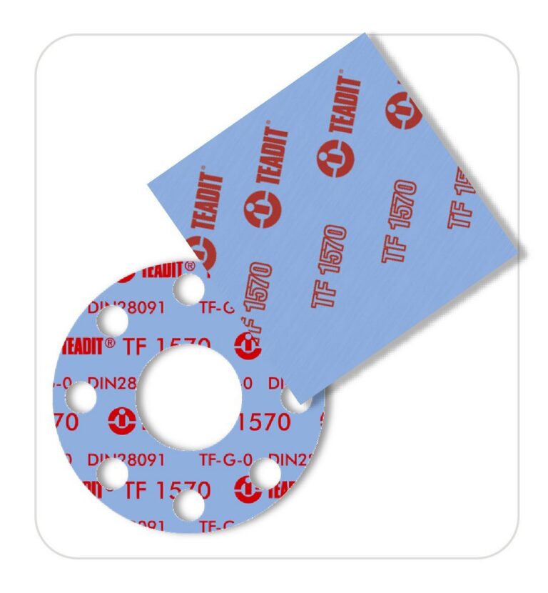 ปะเก็นแผ่น PTFE ผสมไมโครสเฟียร์แก้วกลวง TEADIT TF1570