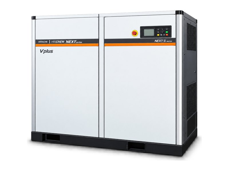 เครื่องอัดอากาศ HITACHI แบบสกรูใช้น้ำมัน NEXT Series