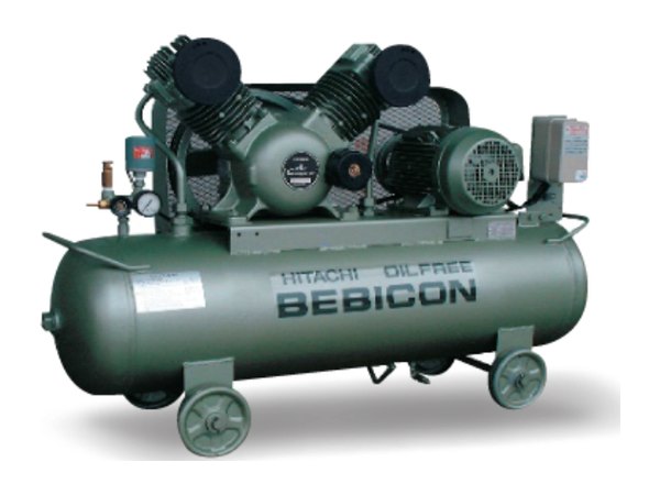 ปั๊มลมลูกสูบ HITACHI Bebicon G Series ไม่ใช้น้ำมัน