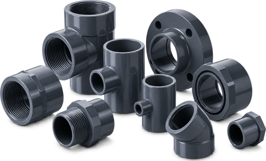 ข้อต่อ Eslon PVC และ CPVC ทั้ง Coupling Elbow Tee Union และ Flange