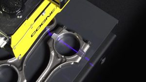 ตัวอย่างการสแกนพื้นผิวชิ้นงานด้วยเลเซอร์ของ In-Sight L38