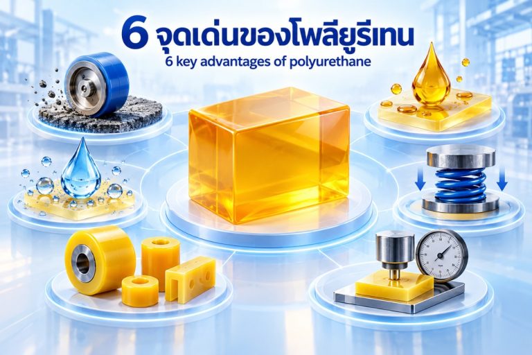 เจาะลึก 6 จุดเด่นสำคัญของโพลียูรีเทน วัสดุอัจฉริยะตอบโจทย์ทุกอุตสาหกรรม