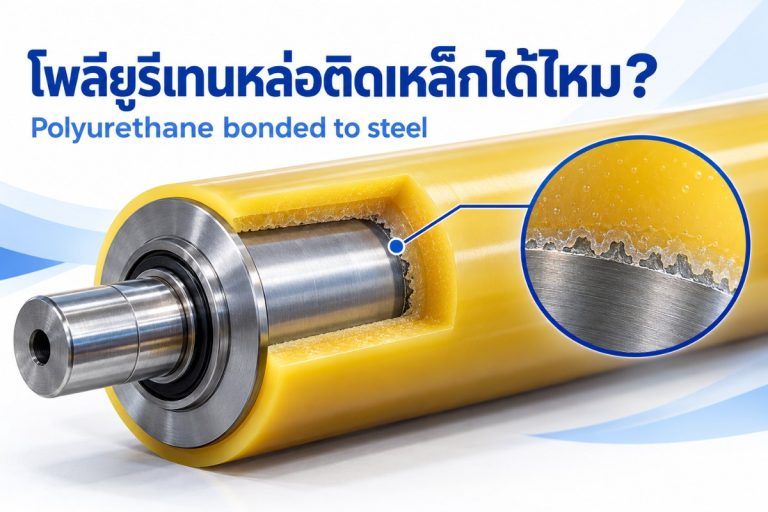 ไขข้อสงสัย: โพลียูรีเทน (Polyurethane) หล่อติดเหล็กหรือชิ้นงานได้หรือไม่?