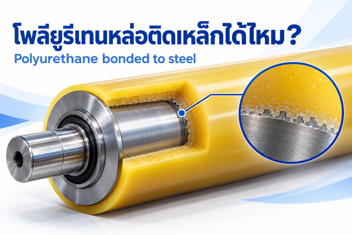 ไขข้อสงสัย: โพลียูรีเทน (Polyurethane) หล่อติดเหล็กหรือชิ้นงานได้หรือไม่?