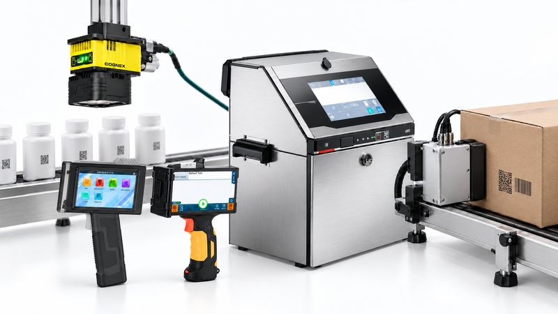 กล้อง Machine Vision และเครื่องพิมพ์อุตสาหกรรมบนไลน์บรรจุภัณฑ์